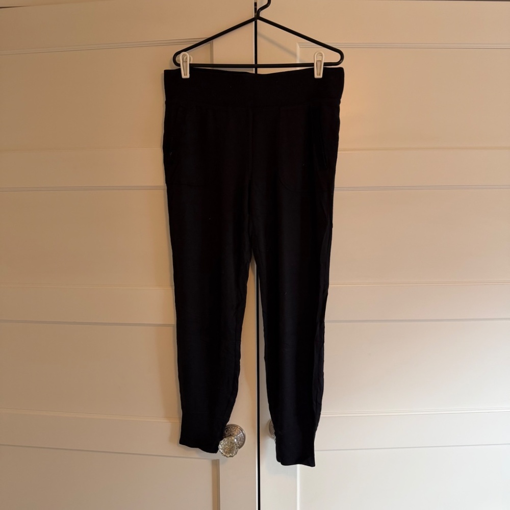 Black Athleta Joggers: Size L